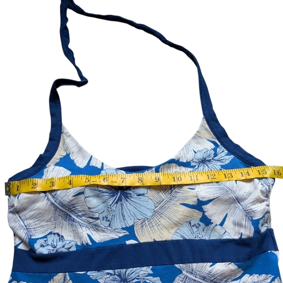 Patagonia Worn Wear Iliana Halter Womens Med Babydoll Floral Boho Y2K Cottage - Picture 11 of 13